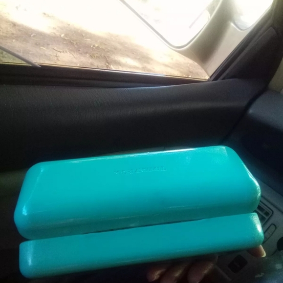 Vintage Tiffany Patent Leather Eyeglass Case Hard Shell - Picture 10 of 12